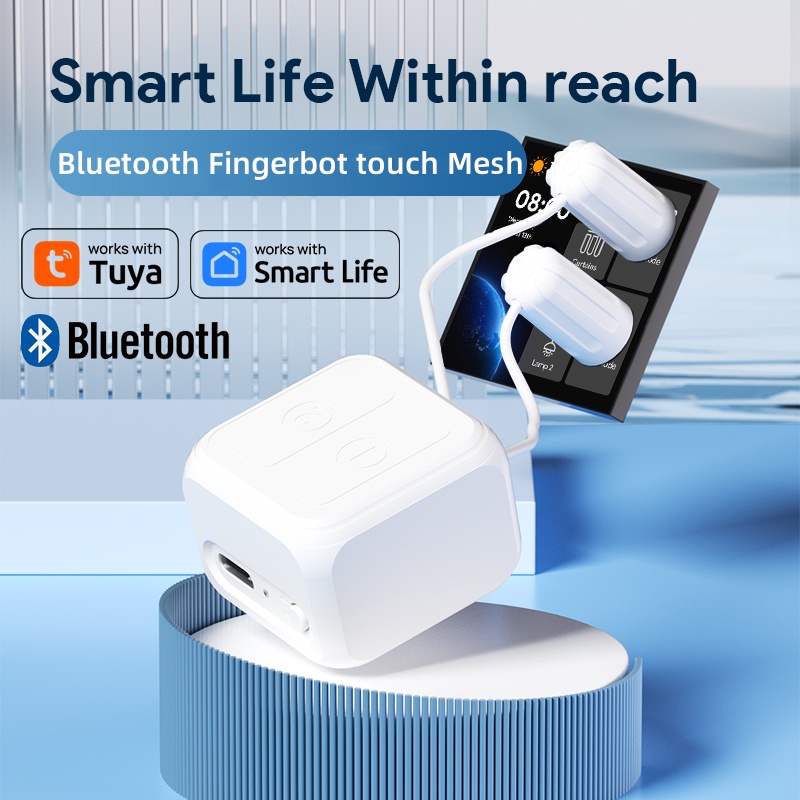 Bltouch - タッチスクリーンフィンガーロボット Tuya Bluetoothスマートリモコン用 タイミングスクリーンクリッカー Alexa Google