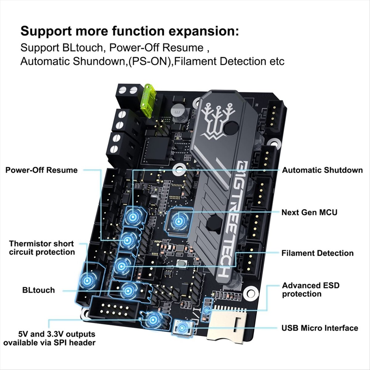 Skr Mini E3 - サマーセール SKR Mini E3 V3.0 32ビット制御ボード（TMC2209搭載）+