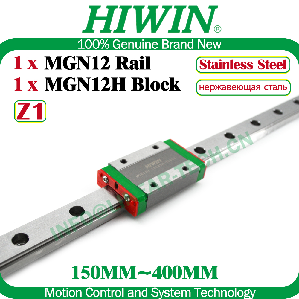 HIWIN ステンレス鋼 MGN12H Z1 プリロード M - Linear Rail Mgn12H Set のレビューと価格