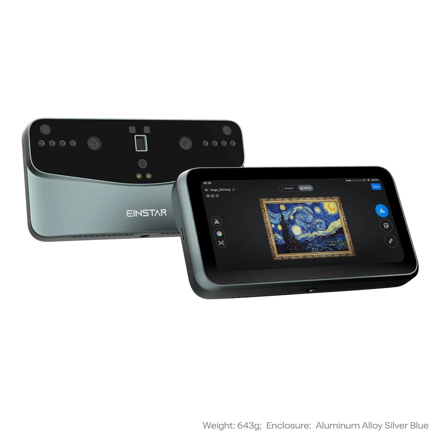 Shining Einstar Vega スキャナー 高精度 - Handheld 3D Scanner High Precision のレビューと価格