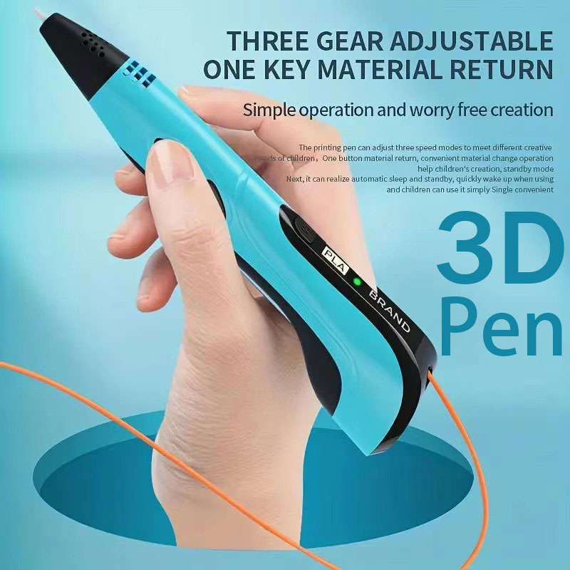 オリジナル 3D ペン子供用 3D 描画印刷ペン LCD ス - Abs Filament のレビューと価格
