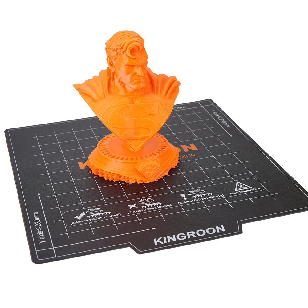 KINGROONフレキシブル磁気ヒートベッド 180x180 - 3D Printer Stand のレビューと価格