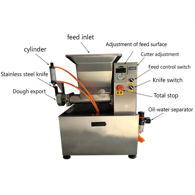 商業用自動生地分割機蒸しパン生地押出機混練機ステンレス鋼切断 - Extruder のレビューと価格