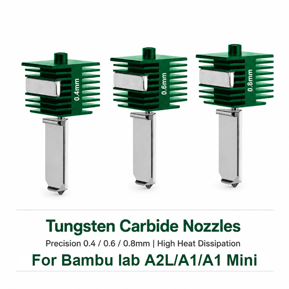 Bambu Lab A2L用アップグレード一体型ホットエンド - Nozzle Tungsten のレビューと価格